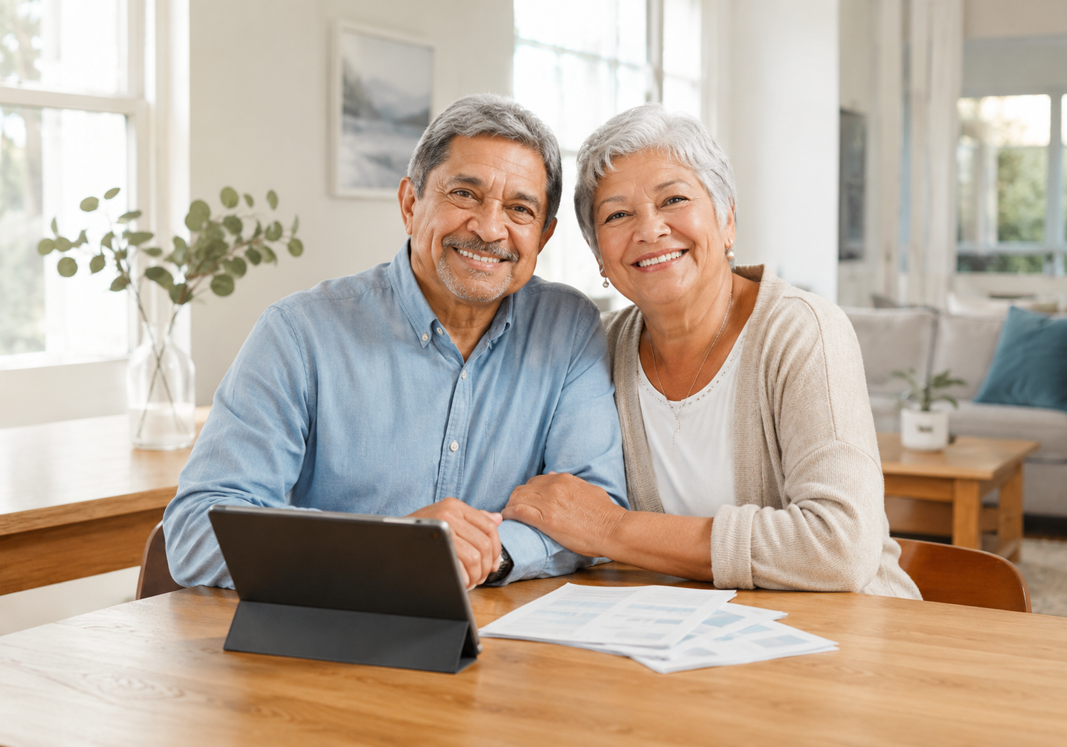 Older man reviewing Medicare coverage
